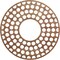 Ekena Millwork Fink Wood Fretwork Pierced Ceiling Medallion, Walnut, 34"OD x 12 3/8"ID x 3/8"T CMWP34X34X0375FFWA - alternate 1
